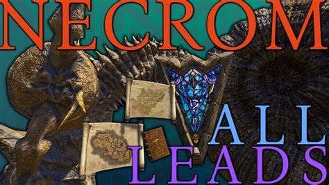 All Necrom Leads Antiquities New Chapter Eso Youtube