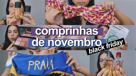 Comprei MUITA Coisa Na Black Friday YouTube