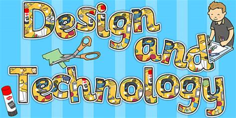 Design And Technology Title Display Lettering Teacher Made