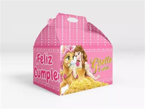 75 Caja Dulcera Bolo Fiesta Infantil Bella Envío Gratis