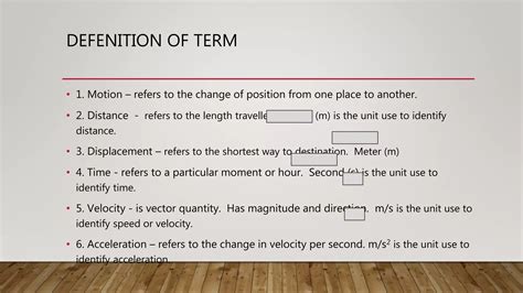 Grade 9 Uniformly Accelerated Motion PPT