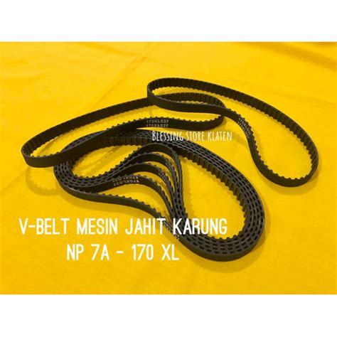 Jual VAN BELT UNTUK MESIN JAHIT KARUNG NP 7A NEW LONG KENKO SIMARU