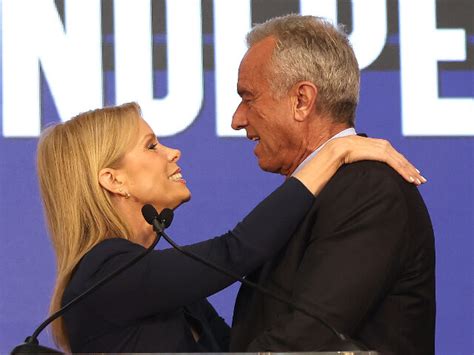 RFK Jr Thanks His Wife Curb Your Enthusiasm Star Cheryl Hines For