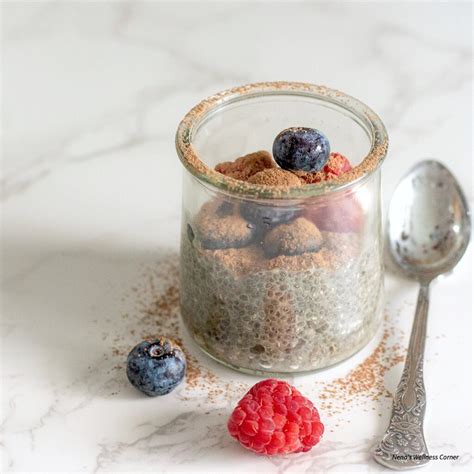 Chia Pudding With Oat Milk Easy Recipe Nenas Wellness Corner