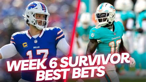 5 Best Survivor Pool Picks for NFL Week 6 in 2023