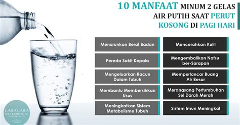 Info Penting Ini Manfaat Luar Biasa Minum Air Putih Saat Perut Kosong