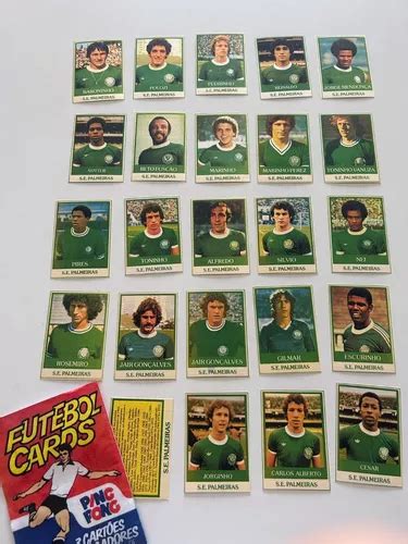 24 Figurinha Cards Ping Pong Palmeiras Completo Frete Grátis MercadoLivre