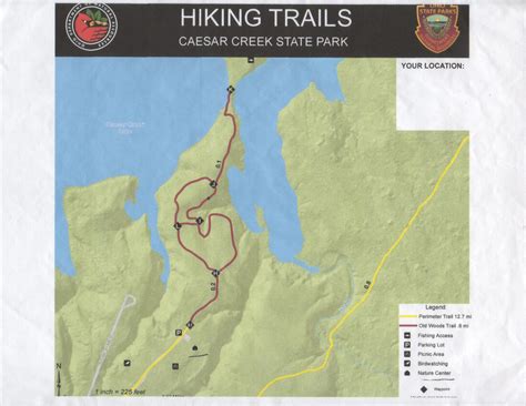 Maps - Caesar Creek State Park Nature Center Association