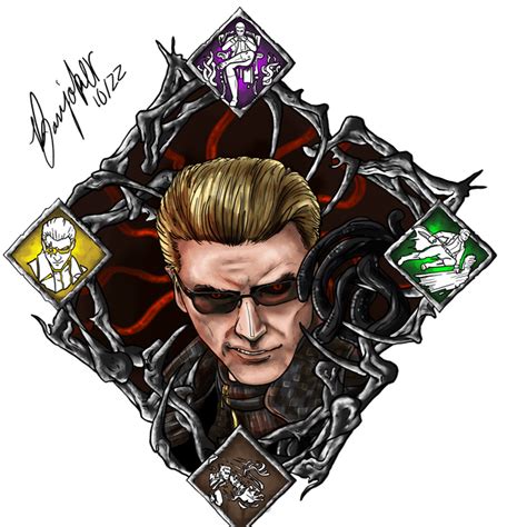 Fanart I made for Wesker! : r/deadbydaylight