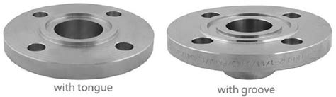 Round Polished Groove And Tongue Flanges For Industry Use Certification