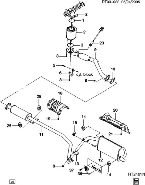 Visual Guide Parts Diagram For Chevy Aveo