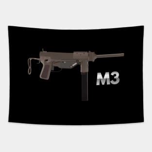 M3 Grease Gun Ww2 Submachine Gun Tapestries for Sale | TeePublic