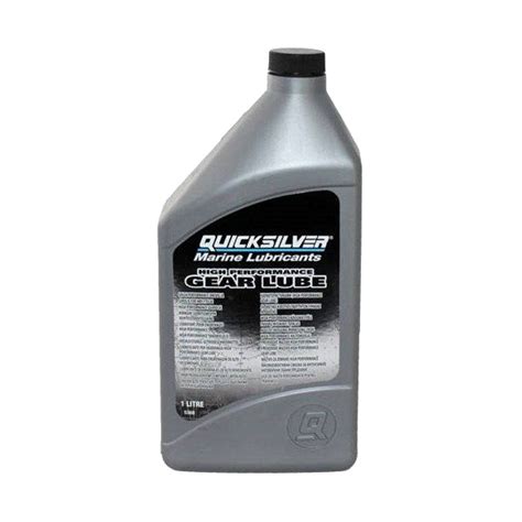 Quicksilver High Performance Gear Oil Lube 1 Litre 92 858064qb1 Wayne Maddox Marine