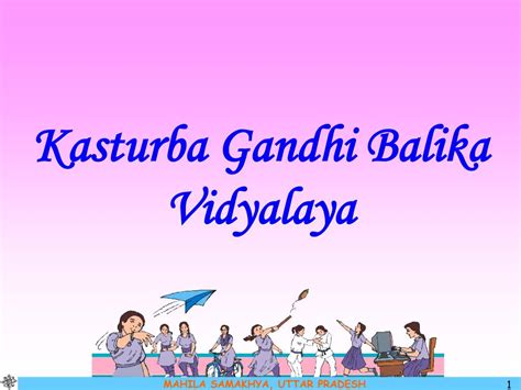 PPT Kasturba Gandhi Balika Vidyalaya PowerPoint Presentation Free