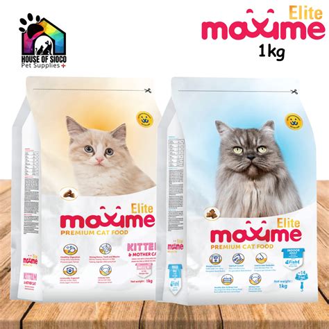 Maxime Elite Dry Cat Food For Adult And Kitten 1kg Shopee Philippines