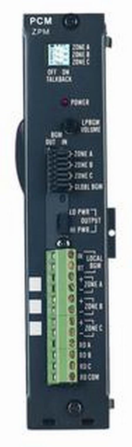 Bogen Zone Paging Module Pcmzpm Bogen Paging