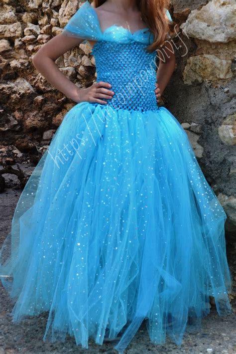 Hein Raisons Pour Robe Enfant Princesse Filles Robe Elsa Robe