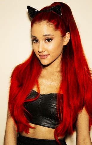 ariana grande red hair3 - The Hair Stylish