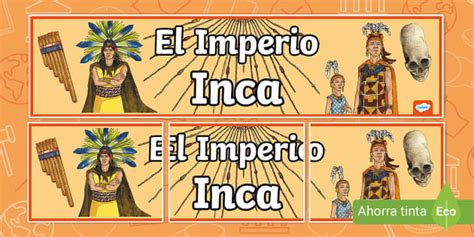 Cartel El Imperio Inca Teacher Made Twinkl