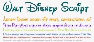 Walt Disney Logo Font Download - Disney PNG Image | Transparent PNG ...