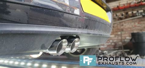 Vw Polo Gti Exhaust Proflow Exhausts Stainless Steel Custom Back Box