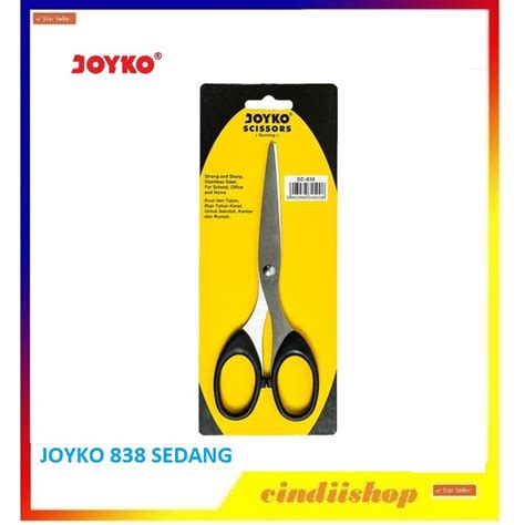 Jual Gunting Sedang Joyko Sc Scissor Alat Potong Ukuran Tanggung