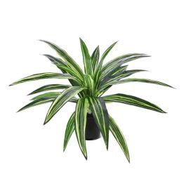 Plante Artificielle Draceana Massangeana 40 Cm Verte Maxifleur