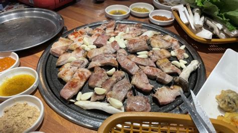 강동천호 맛집 고기싸롱 명일점 무한리필 같지 않은 무한리필 고기집 네이버 블로그