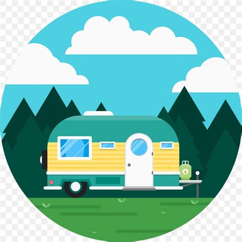 Caravan Recreational Vehicle Camping Icon Png X Px Car