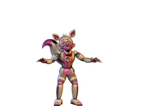 Fnaf Sl Extras Funtime Foxy By Wfreddyproductions On Deviantart