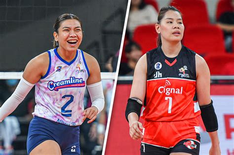 Pvl Creamline Puts Perfect Slate At Stake Vs Cignal F Eyes Bounce