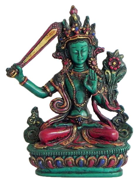 Manjushri Bodhisattva Of Transcendent Wisdom Manjushri Bodhisattva