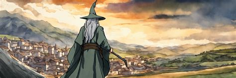 Lexica Gandalf With From LOTR With Grey Robes And Hat Dramatic In