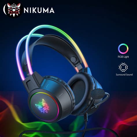 Onikuma x15 pro Over Ear Kopfhörer Gaming Headset Kabel unterdrückende