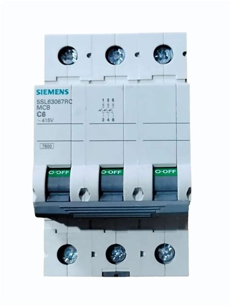 3 Pole Siemens Betagard 5SL63067RC MCB At Rs 1646 Piece In Ahmedabad