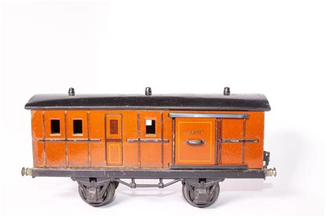 Vintage Pre War Large 1 Gauge Marklin 18715 Baggage Car Marklin