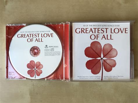 CD丨Greatest love of all 2CD Various Artists HDCD 興趣及遊戲 音樂樂器 配件