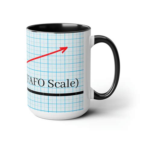 15 Oz Fuck Around Find Out FAFO Scale Graph Two Tone Coffee Mugs Etsy
