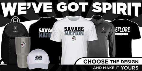 LEFLORE HIGH SCHOOL SAVAGES - LEFLORE, OKLAHOMA - Sideline Store - BSN ...