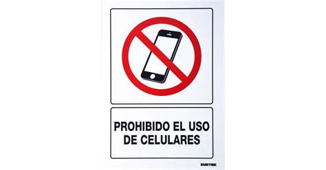 Se Al Inprohibido Uso Celular In Surtek Refastore