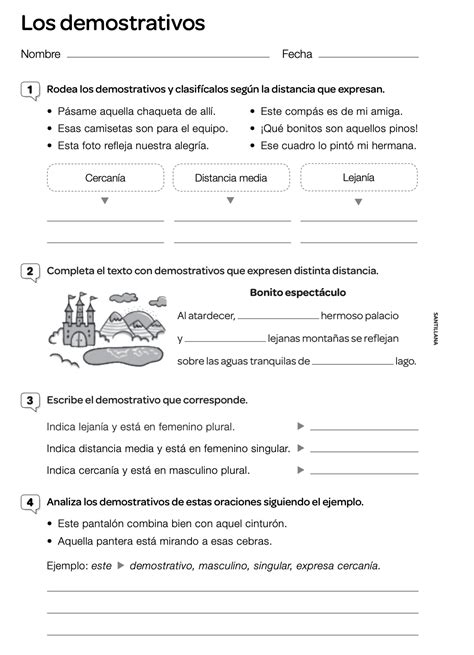 Blog De Del Pablo Neruda Tarea De Abril Repaso Demostrativos