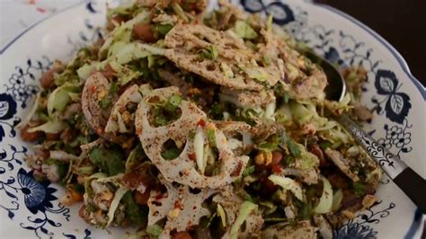 singju spicy manipuri veg salad youtube