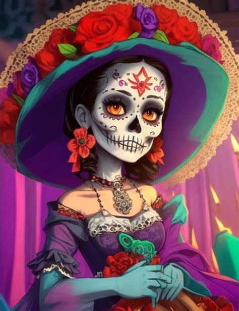 La Catrina Um Desenho Animado Que Se Tornou Um Emblema Do Dia Dos