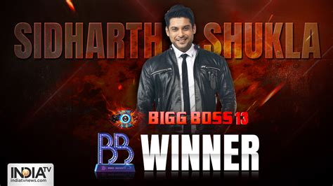 Bigg Boss 13 Grand Finale HIGHLIGHTS Sidharth Shukla Is Declared The