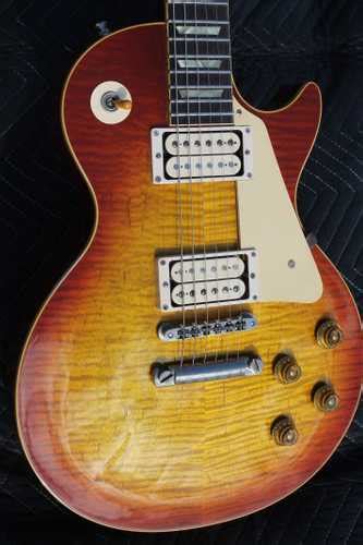 1952 1959 Gibson Les Paul Burst Conversion Guitars Electric Solid