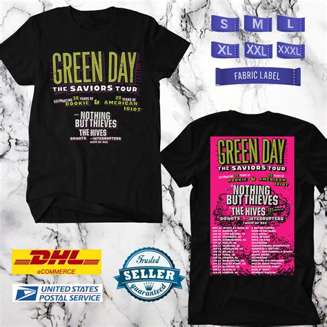 GREEN DAY THE SAVIORS EUROPE TOUR 2024 GREEN DAY TOUR GREEN DAY FAN