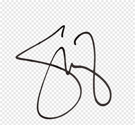 Firmas De Famosos Famous Signatures In Black Signature Png Pngegg