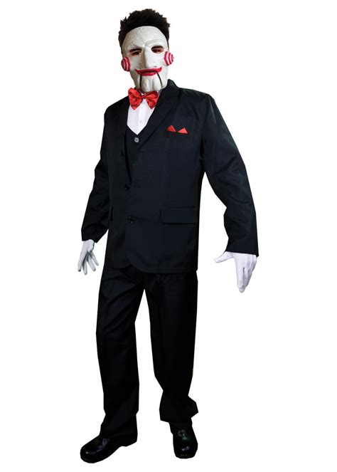 Jigsaw Billy Mens Costume Scary Costumes