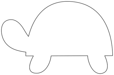 Shape Of Turtle Free Printable Papercraft Templates