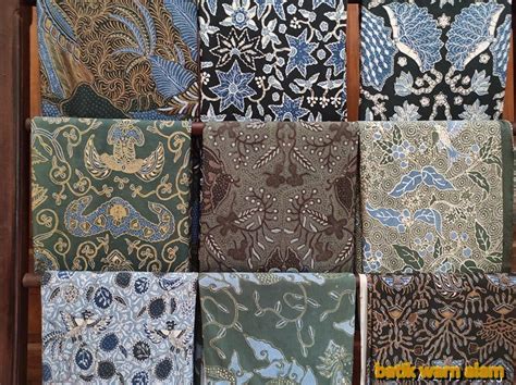 PROSES PEMBUATAN BATIK WARNA ALAM